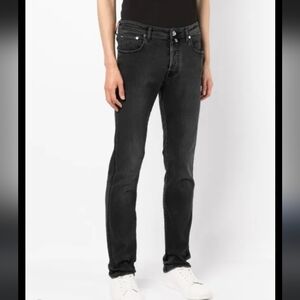 Jacob Cohen Nick Slim Fit Jeans Washed Black 33x31